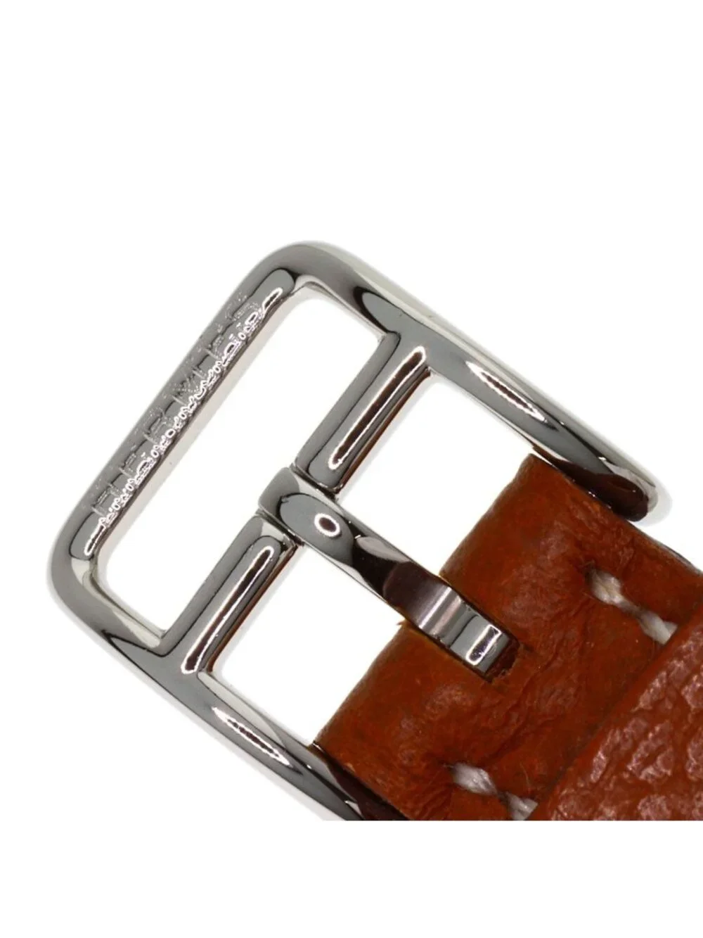 Hermes H Watch Mini SS Leather